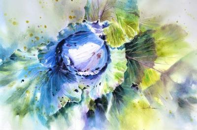 Akvarellkurs med Catherine Sommelette