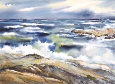 Akvarellkurs med Maria Ginzburg, Sverige