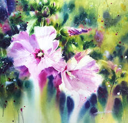 Akvarellkurs med Catherine Sommelette