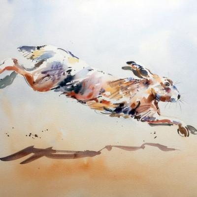 Akvarellkurs med Jake Winkle, England